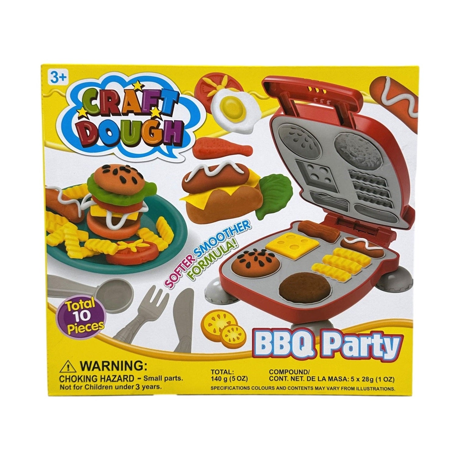 Box of Craft Dough BBQ Party play set.